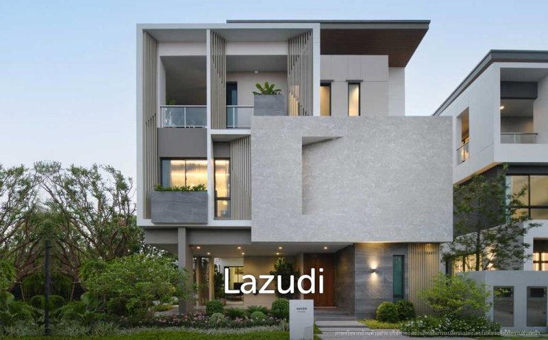 ขายบ้านเดี่ยว : 4 Bed 5 Bath  440 SQ.M The Gentry Cultivar Rama 9