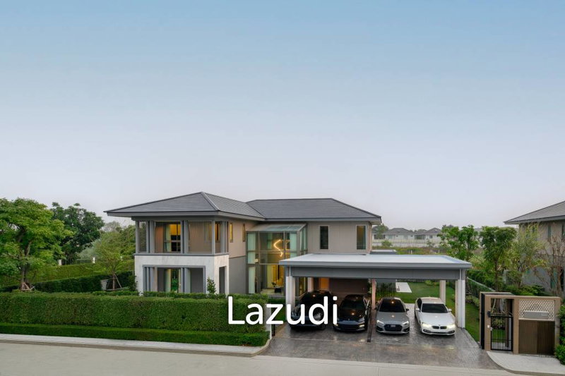 ขายบ้านเดี่ยว : 5 Bed 6 Bath 393 SQ.M Perfect Masterpiece Rama 9-Krungthep Kreetha