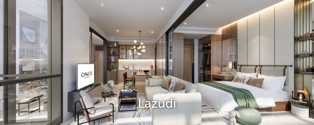 รูป 1 Bed 2 Bath 54.48 SQ.M. Once Wongamat - รูปที่ 1/1