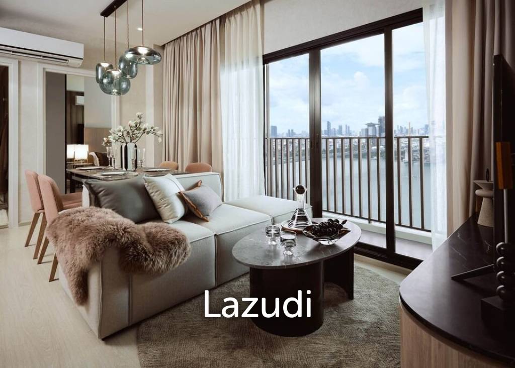 รูป 2 Bed 2 Bath 54 SQ.M Nue Riverest Ratburana - รูปที่ 2/8