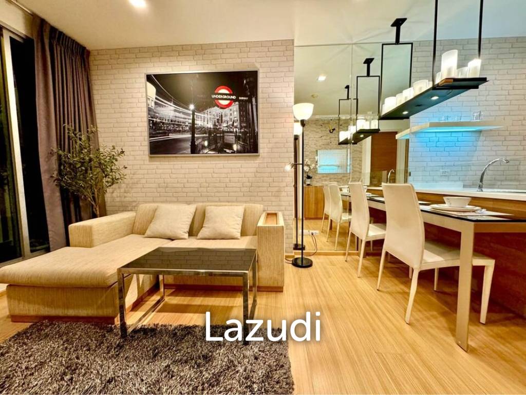 รูป 1 Bed 1 Bath 45 SQ.M Rhythm Sukhumvit 50 - รูปที่ 1/7