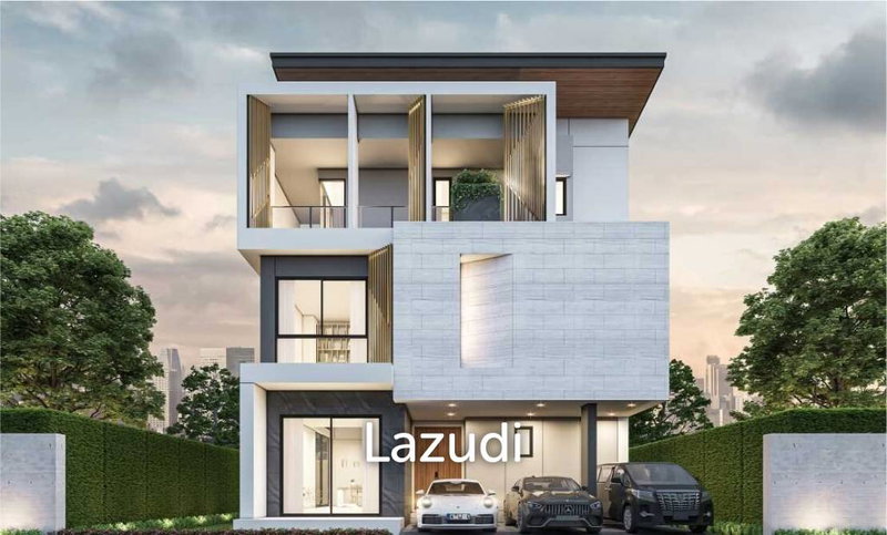 ขายบ้านเดี่ยว : 3 Bed 4 Bath 360 SQ.M The Gentry Kaset - Nawamin