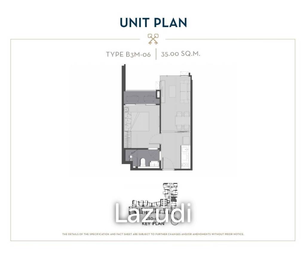 รูป 1Bed 1Bath 35 SQ.M The Address Siam-Ratchathewi - รูปที่ 1/1