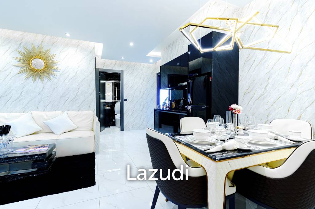 รูป 2 ห้องนอน 2 ห้องน้ำ 58 ตร.ม. แกรนด์ โซแลร์ พัทยา - รูปที่ 3/13