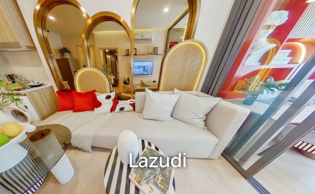 รูป 1 Bed Plus 1 Bath 38.25 SQ.M. Life Rama4-Asoke - รูปที่ 4/7