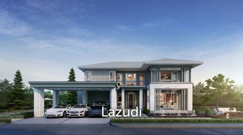 ขายบ้านเดี่ยว : 4 Bed 5 Bath 337 SQ.M Perfect Masterpiece Rama 9-Krungthep Kreetha