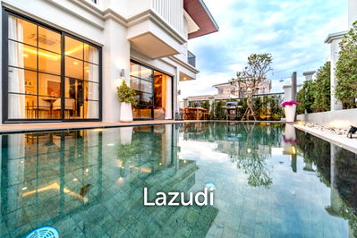 ขายบ้านเดี่ยว : 4 Beds 4 Bath 305 SQ.M Rungsii Village