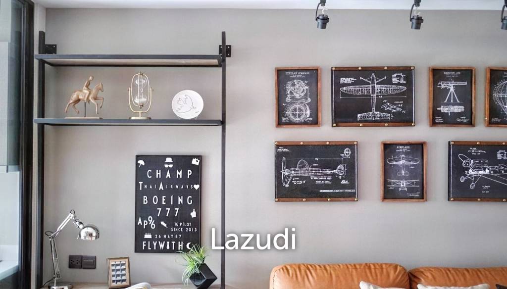 รูป 1 Bed 1 Bath 35 SQ.M.RHYTHM Ekkamai - รูปที่ 2/6