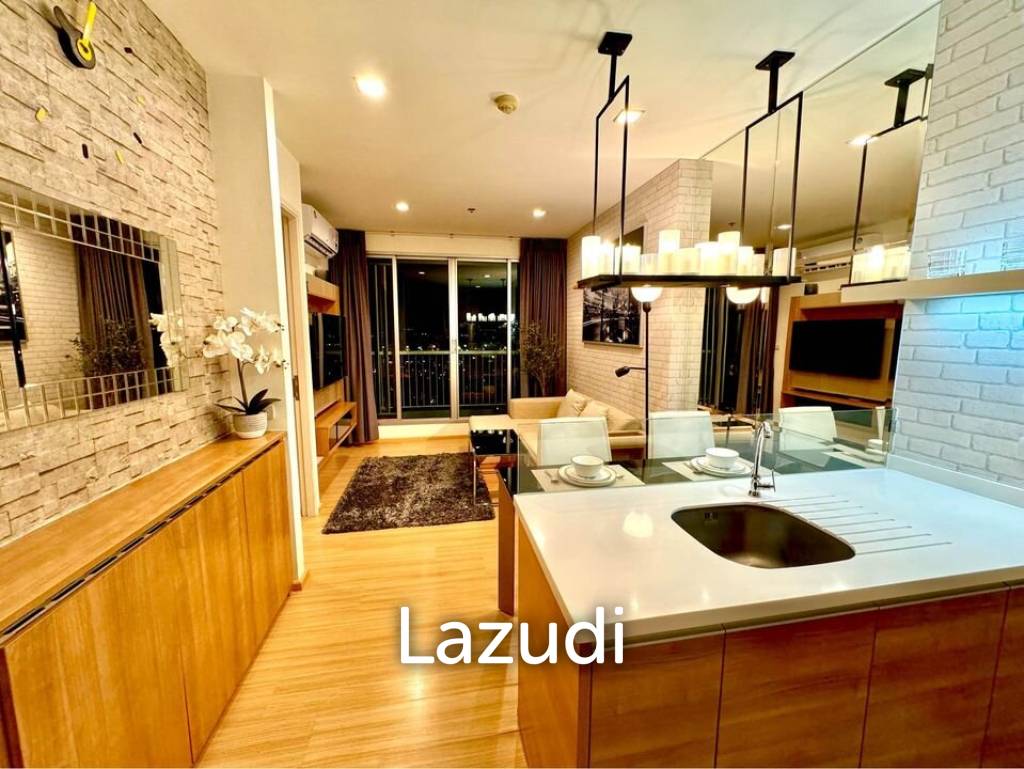 รูป 1 Bed 1 Bath 45 SQ.M Rhythm Sukhumvit 50 - รูปที่ 4/7