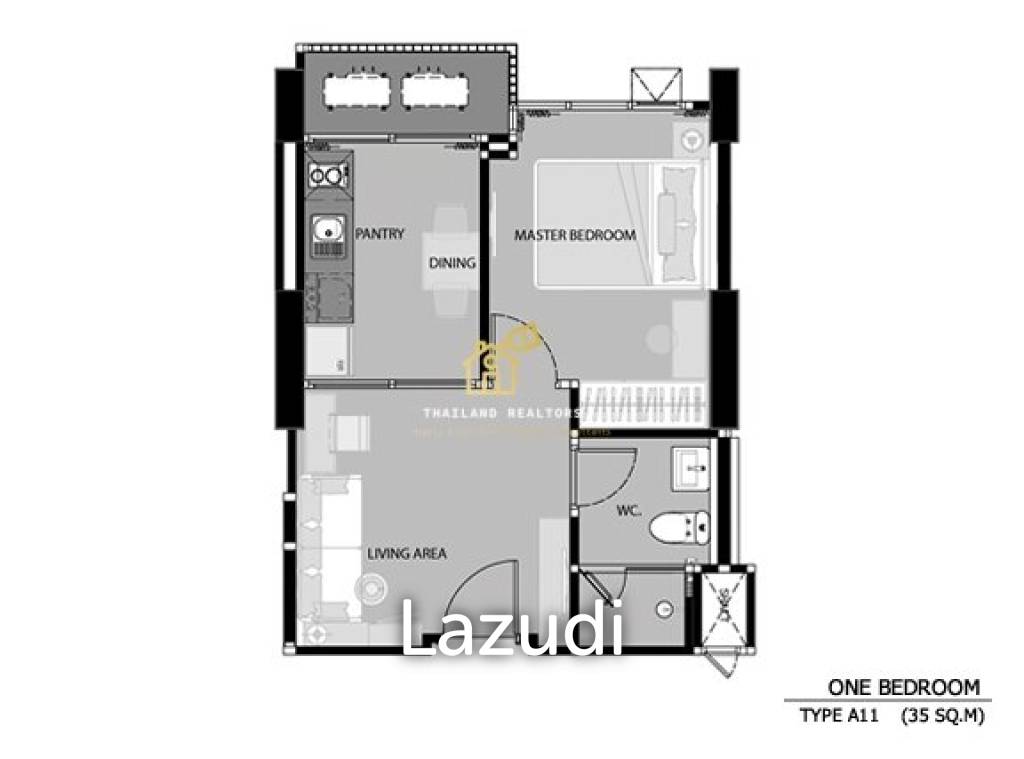 รูป 60.58 Sqm 2 Bed 2 Bath Condo for Sale - Rhythm Sathorn - Narathiwas - รูปที่ 15/26