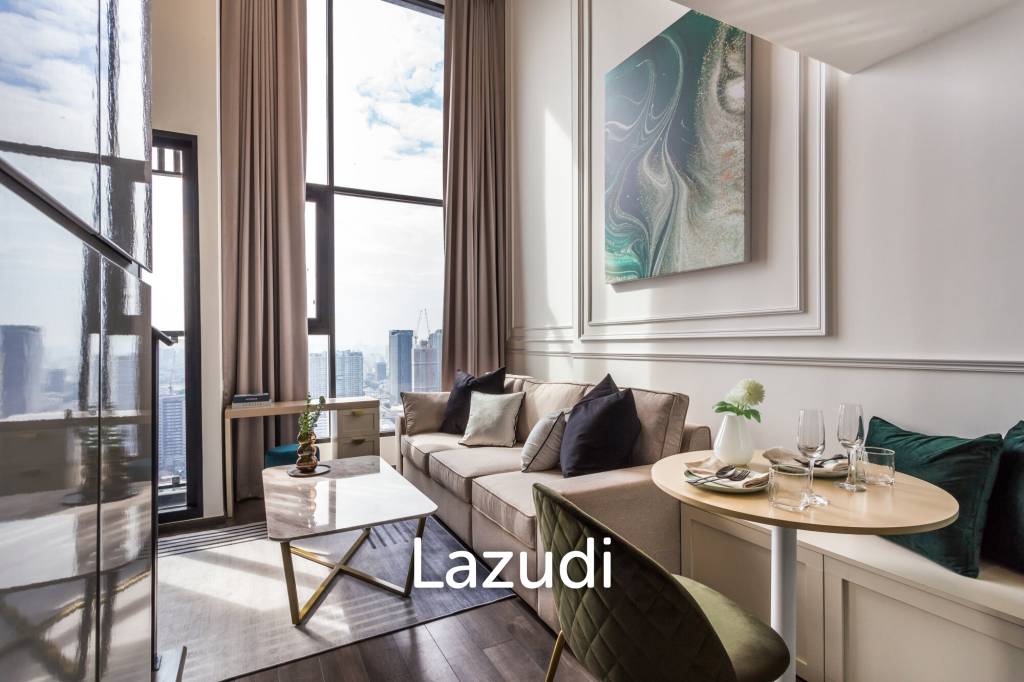 รูป 1 Bed 38 SQ.M KnightsBridge Space Ratchayothin - รูปที่ 2/26