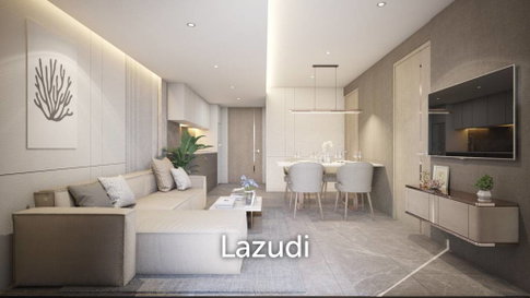 2 Bed 2 Bath 55.14 SQ.M The Coral Pattaya