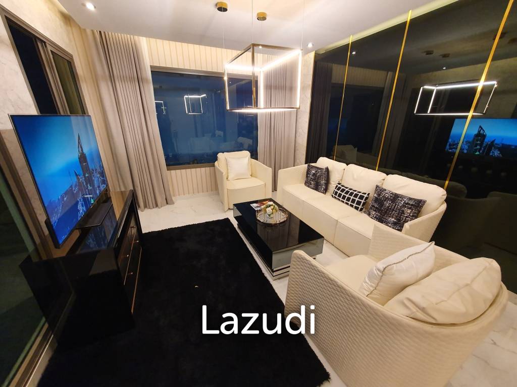 รูป 2 ห้องนอน 2 ห้องน้ำ 60.5 ตร.ม. แกรนด์ โซแลร์ พัทยา - รูปที่ 1/13