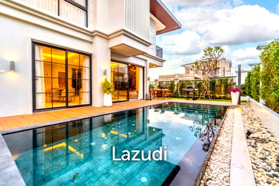 ขายบ้านเดี่ยว : 4 Beds 4 Baths 305 SQ.M Rungsii Village