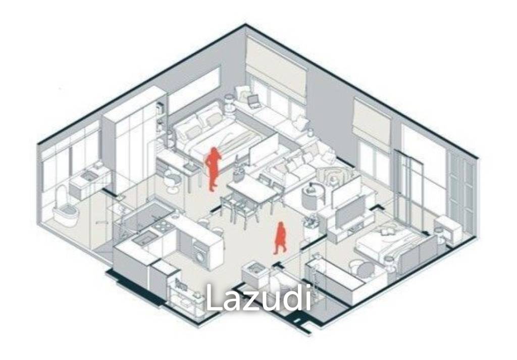 รูป 78.75 sqm 2 Bed Condo at Via Ari Phaya Thai Bangkok - รูปที่ 1/1