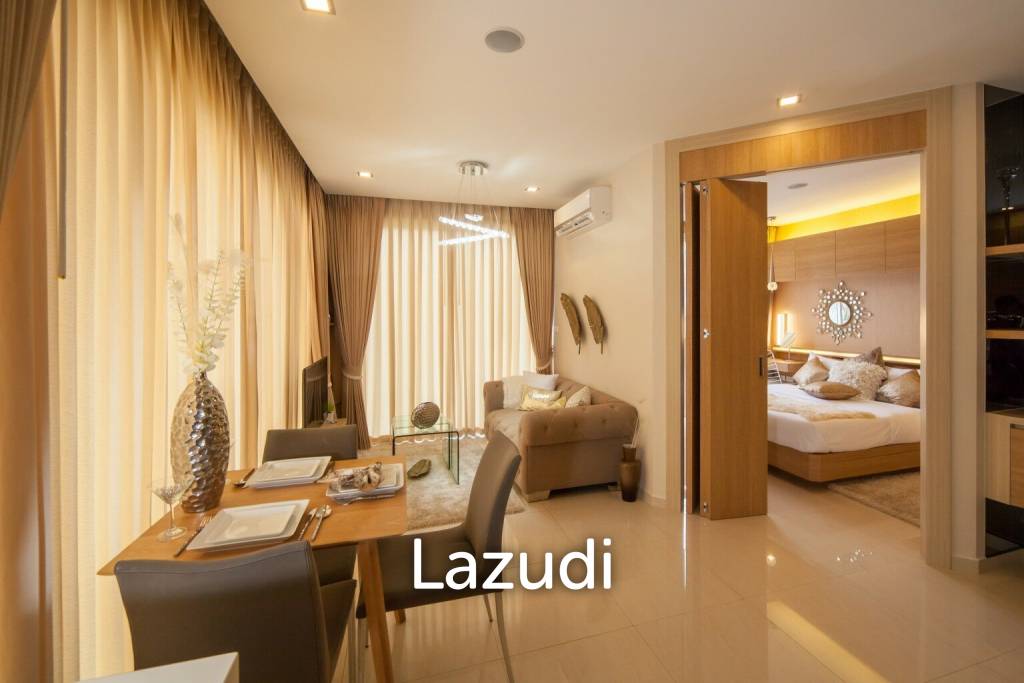 รูป 1 Bed 1 Bath 42.64 SQ.M.  City Garden Tower - รูปที่ 2/8