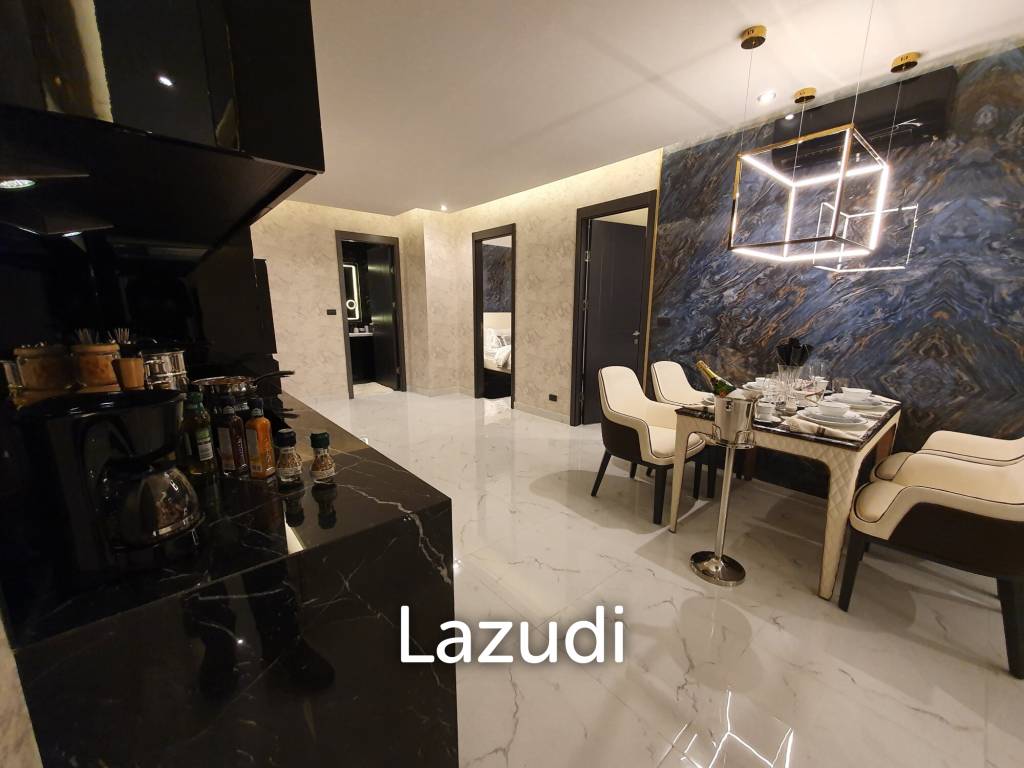 รูป 2 ห้องนอน 2 ห้องน้ำ 60.5 ตร.ม. แกรนด์ โซแลร์ พัทยา - รูปที่ 3/13