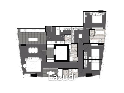 ขายคอนโด : Ultra Luxury 3BR Condo at AESTIQ Thonglor, Bangkok