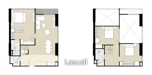 3 Bed 2 Bath 108 SQ.M. Culture Chula