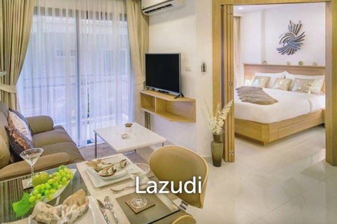 1 Bed 1 Bath 59.37 SQ.M City Garden Pratumnak