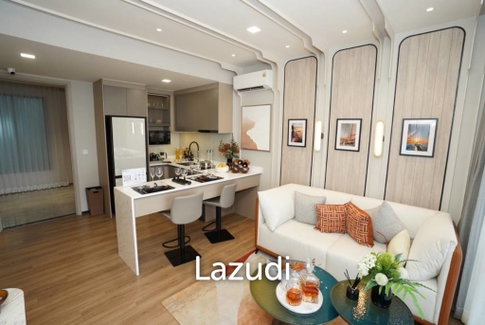 1 Bedroom 1 Bathroom 50.10 SQ.M Aquarous Jomtien Pattaya