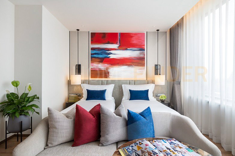 รูป Ascott Embassy Sathorn Bangkok 2 bedrooms, for rent - รูปที่ 7/8
