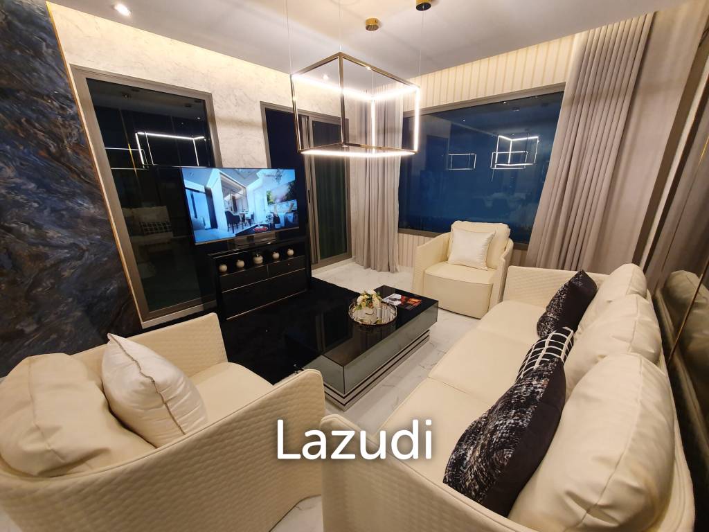 รูป 2 ห้องนอน 2 ห้องน้ำ 60.5 ตร.ม. แกรนด์ โซแลร์ พัทยา - รูปที่ 2/13