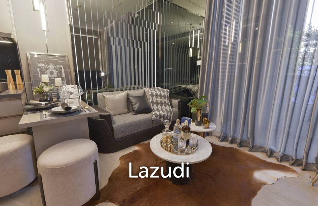 รูป 1 ห้องนอน 1 ห้องน้ำ 37.36 ตร.ม. เอ็กซ์โทร พญาไท-รางน้ำ - รูปที่ 2/7