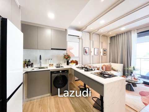 1 Bedroom 1 Bathroom 50.10 SQ.M Aquarous Jomtien Pattaya