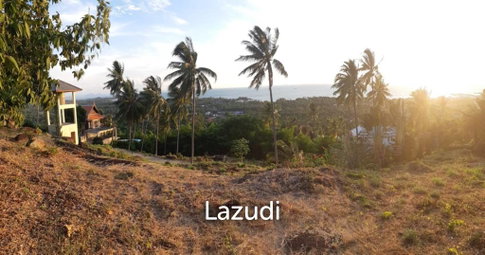 Sunset Sea View Land 1610 SQ.M in Ang Thong, Ko Samui