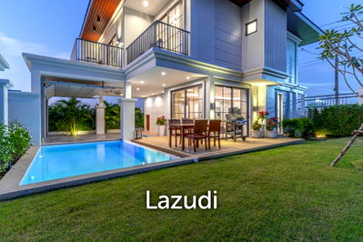 ขายบ้านเดี่ยว : 4 Beds 3 Baths 215 SQ.M Rungsii Village