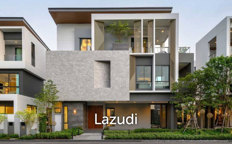 ขายบ้านเดี่ยว : 5 Bed 6 Bath  550 SQ.M The Gentry Cultivar Rama 9