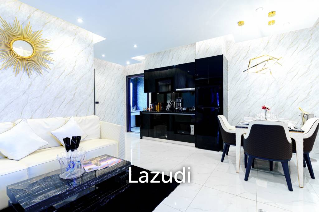 รูป 2 ห้องนอน 2 ห้องน้ำ 58 ตร.ม. แกรนด์ โซแลร์ พัทยา - รูปที่ 4/13