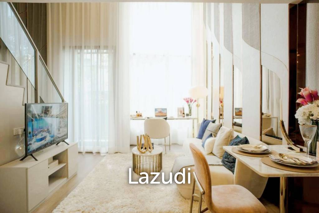 รูป 1 Bed 1 Bath 37 SQ.M SOHO Bangkok Ratchada - รูปที่ 2/7