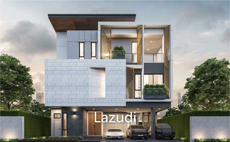 ขายบ้านเดี่ยว : 4 Bed 5 Bath 440 SQ.M The Gentry Kaset - Nawamin