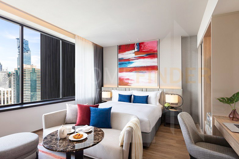 รูป Ascott Embassy Sathorn Bangkok 2 bedrooms, for rent - รูปที่ 4/8