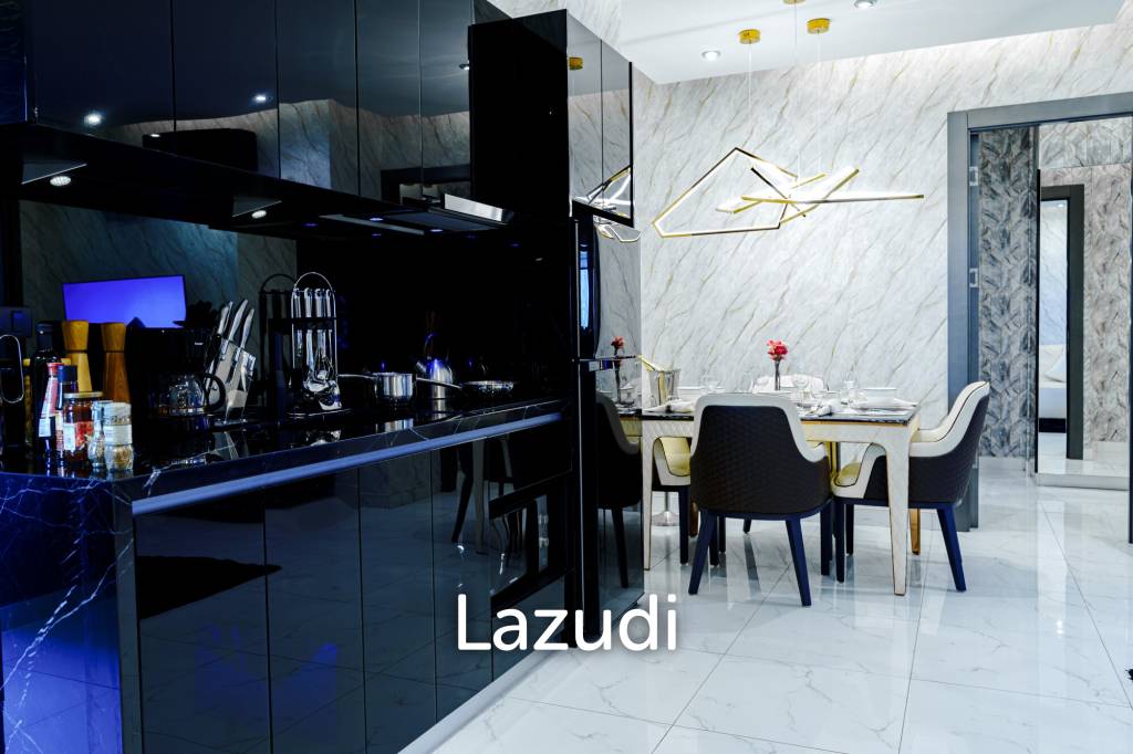 รูป 2 ห้องนอน 2 ห้องน้ำ 58 ตร.ม. แกรนด์ โซแลร์ พัทยา - รูปที่ 5/13