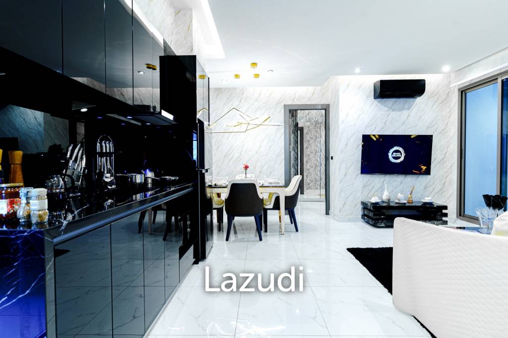 รูป 2 ห้องนอน 2 ห้องน้ำ 58 ตร.ม. แกรนด์ โซแลร์ พัทยา - รูปที่ 7/13