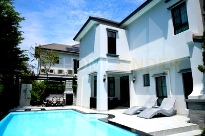 บ้านเดี่ยวให้เช่า : Nantawan Rama 9-New Krungthepkreetha 5 bedrooms, for rent