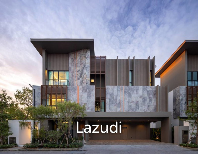 ขายบ้านเดี่ยว : Luxury 4-Bedroom Home in The One Signature Bangna