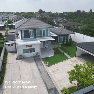 รูปภาพ Mantana Wongwaen-Bangbon Detached house for rent, the largest land size in the project