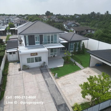 มัณฑนา วงแหวน-บางบอน (Mantana Wongwaen-Bangbon) ปล่อยเช่าบ้านเดี่ยว ขนาดที่ดินใหญ่ที่สุดในโครงการ 