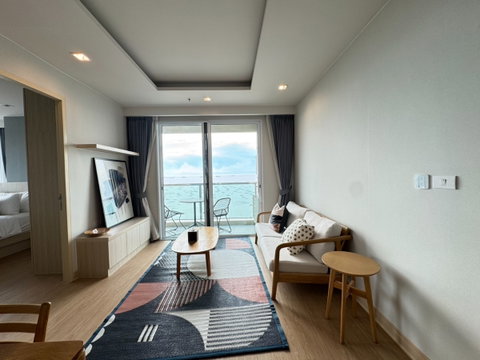 Yuu Sriracha : 2 bed 2 bath ชั้น 28 พื้นที่ 67 ตรม วิวทะเลพาโนราม่า : ห้องใหม่เลยค้าบ พร้อมเข้าอยู่