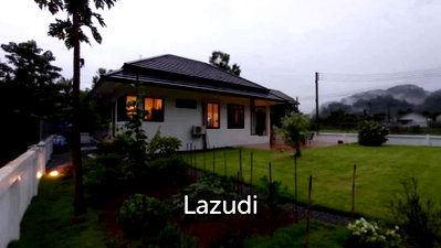 บ้านเดี่ยว หาดนพรัตน์ธารา : Charming 2-Bedroom Home in Scenic Chong Phli
