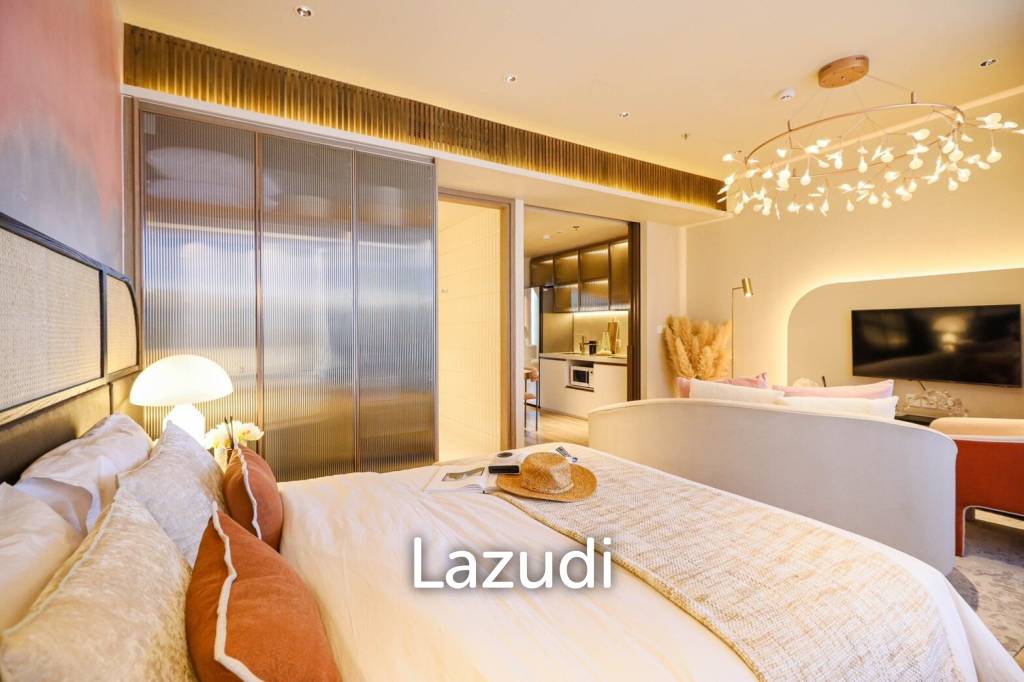 รูป 1 ห้องนอน 1 ห้องน้ำ 33.23 ตร.ม. อารมณ์ จอมเทียน - รูปที่ 17/18
