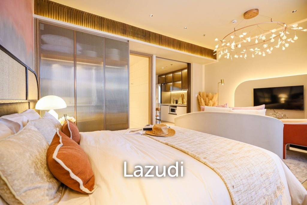 รูป 1 ห้องนอน 1 ห้องน้ำ 33.23 ตร.ม. อารมณ์ จอมเทียน - รูปที่ 11/18