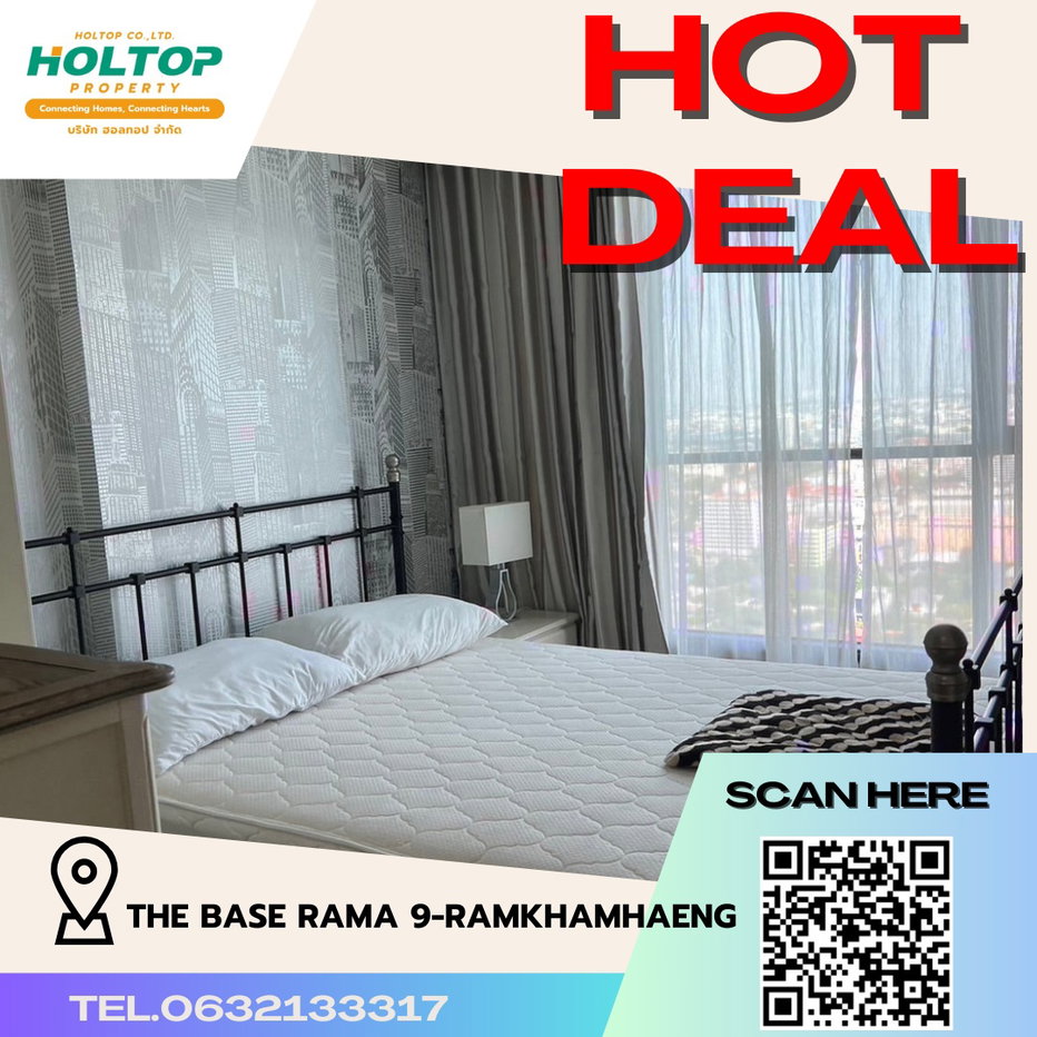 รูป #R3993 ให้เช่าคอนโด THE BASE Rama 9-Ramkhamhaeng - รูปที่ 1/10