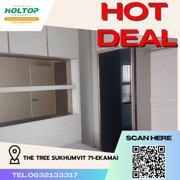 #R4043 ให้เช่าคอนโด The Tree Sukhumvit 71-Ekamai 