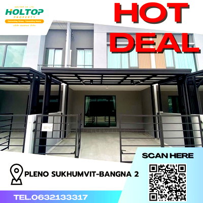 ทาวน์โฮมให้เช่า : #Z301 ให้เช่าบ้าน Pleno Sukhumvit-Bangna 2