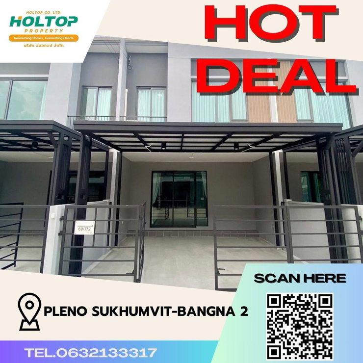 Townhouses for rent : #Z301 House for rent Pleno Sukhumvit-Bangna 2